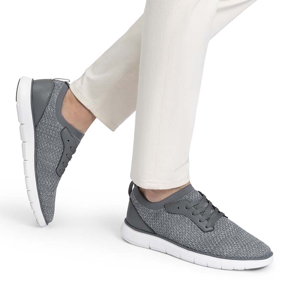 Men's Anti-Slip Fashion Mesh Sneakers - GREY - 6